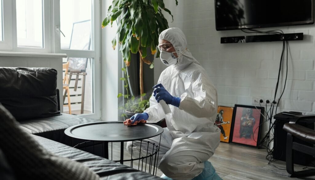 regular weekly home cleaning service