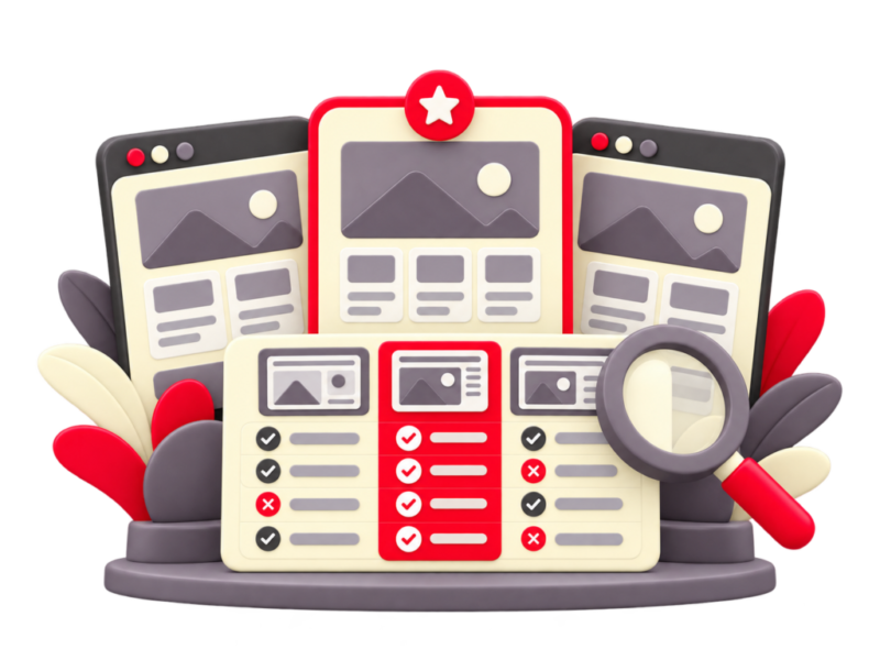 Compare web design companies in Australia