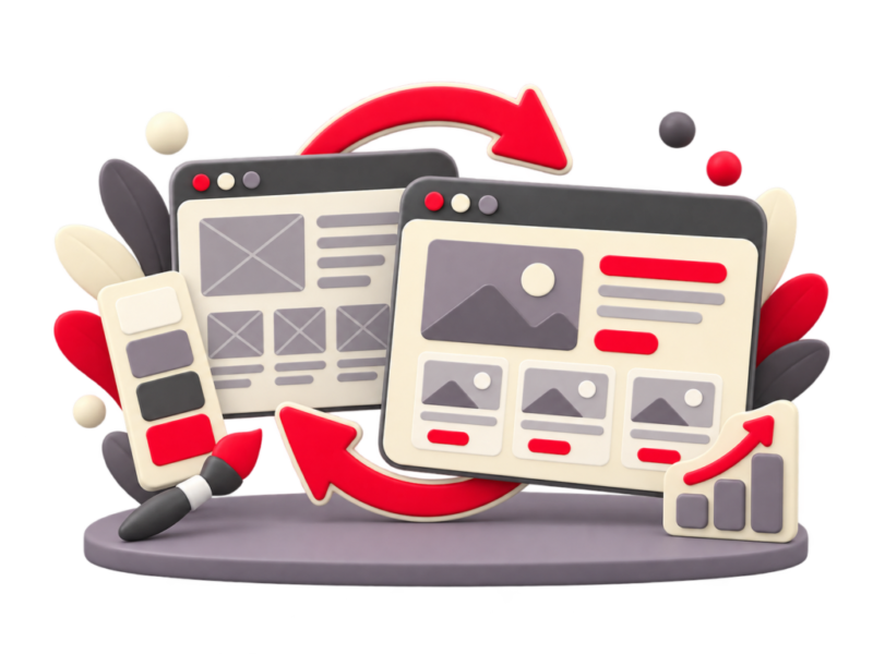 Website redesign services for Australian businesses