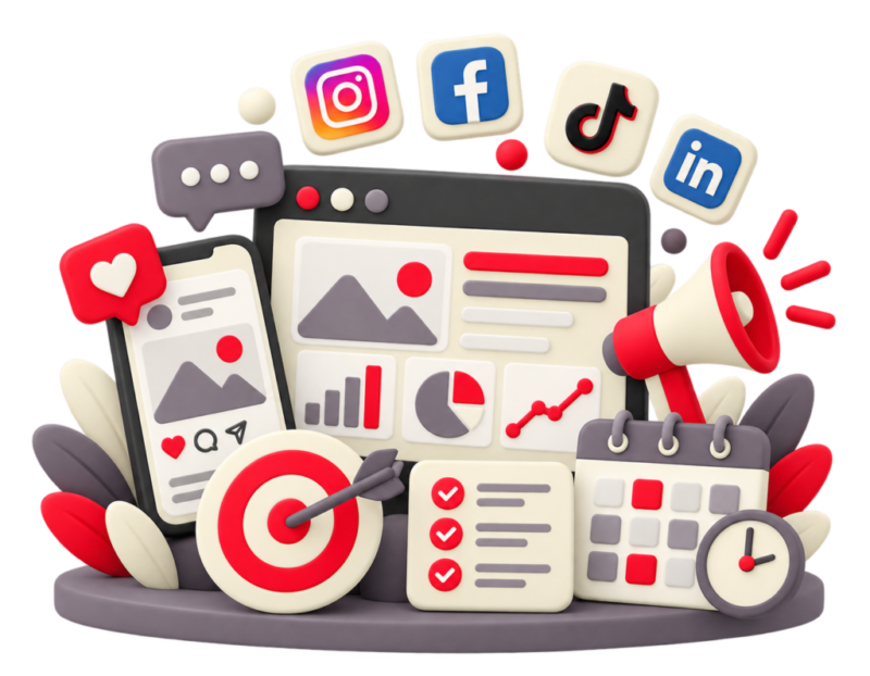 Social media management packages for Australian businesses