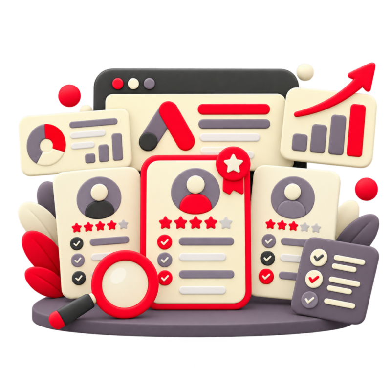 Compare Google Ads agencies and advertising providers