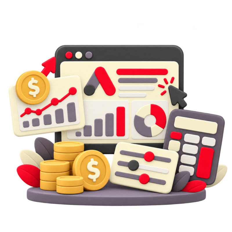 Google Ads cost and advertising budget comparison Google Ads cost and advertising budget comparison