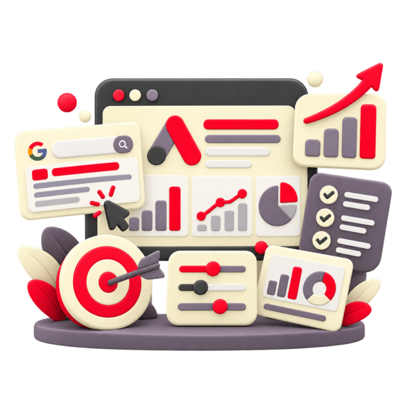 Google Ads management and campaign performance services